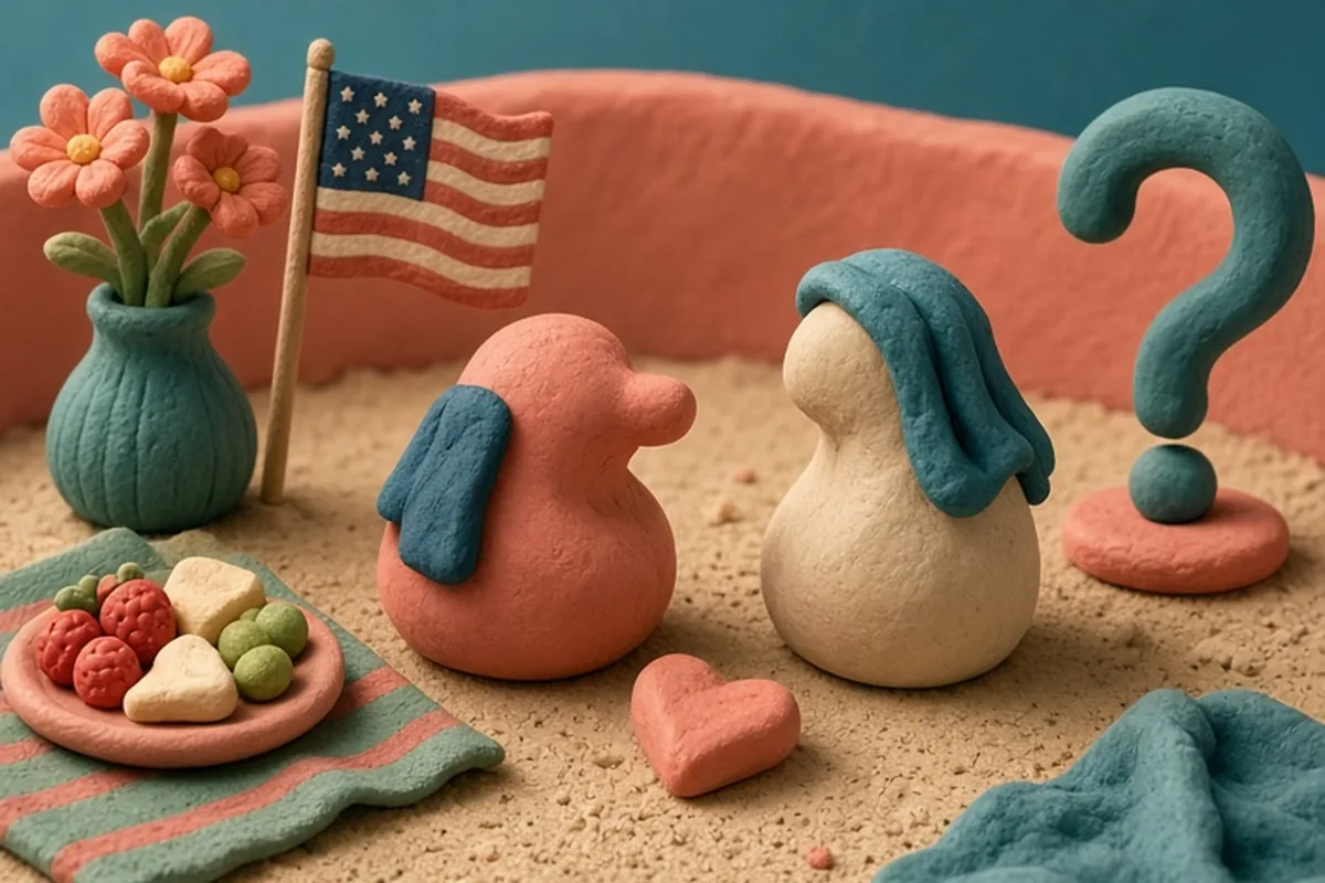 Illustration for Fourth of July Date Ideas for Low-Stress Connection