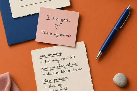 Illustration for How to Write a Wedding Vow That Sounds Like You