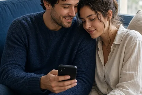 Illustration for Quick Texts That Make Him Smile and Build Daily Warmth