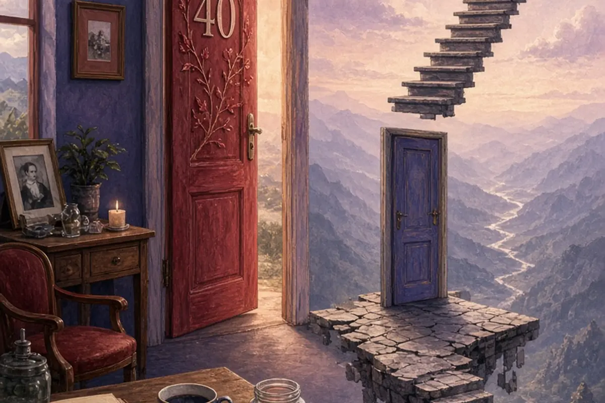 Illustration for Forty Years of Marriage: Cherishing Moments and Mementos