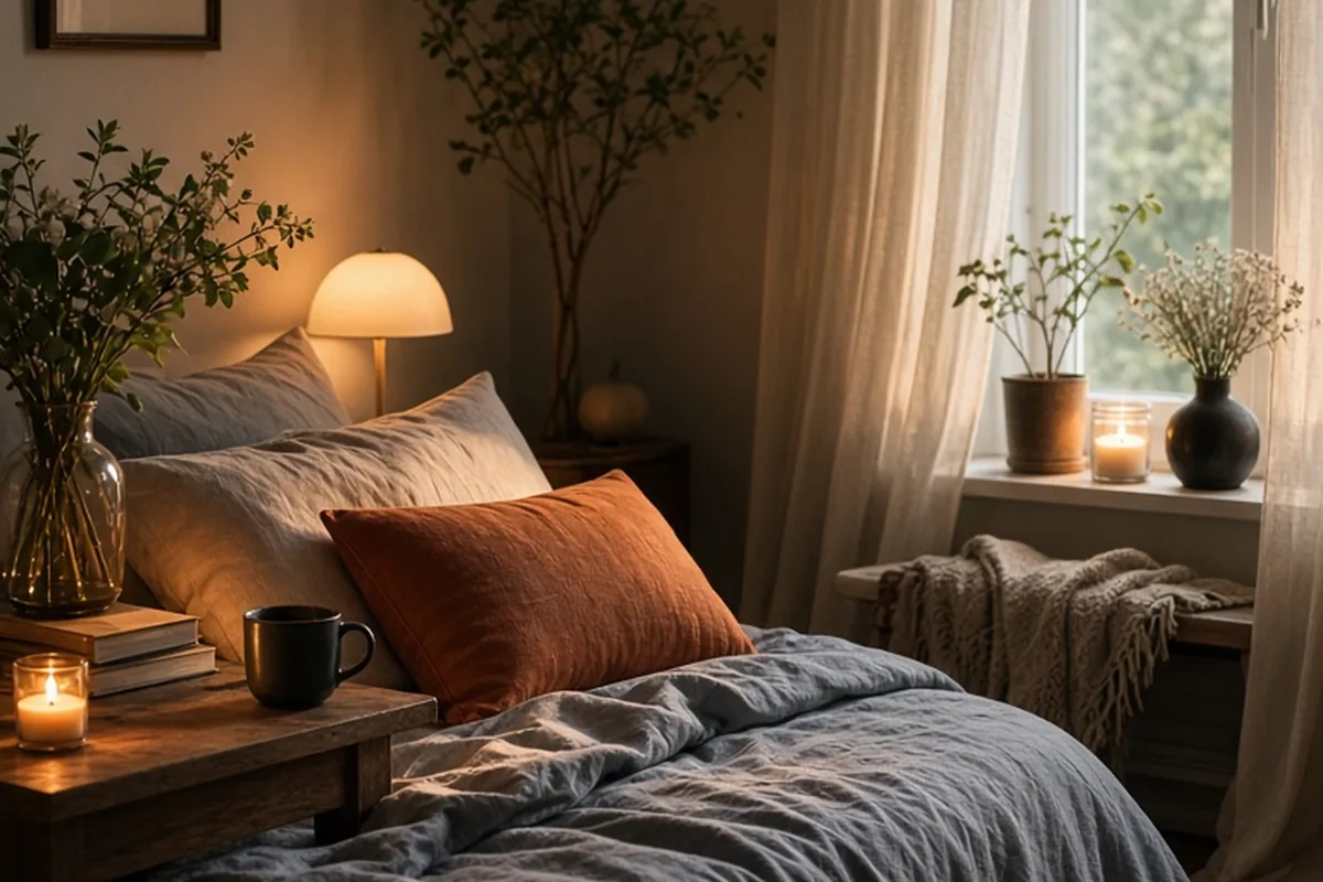 Illustration for Make Your Bedroom More Romantic With Simple Changes