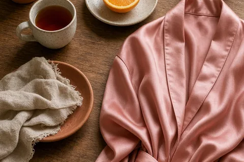 Illustration for Womens silk robes Explained