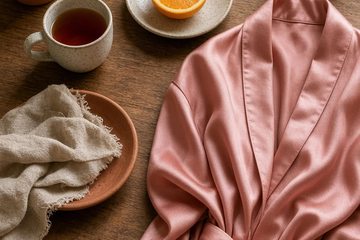 Illustration for Womens silk robes Explained