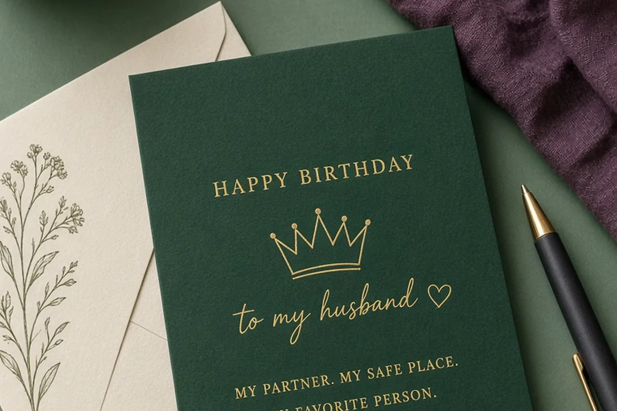 Illustration for Birthday Wishes for Your Husband to Express Real Love