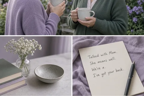 Illustration for Building a Healthy Relationship with Your Boyfriend's Mom