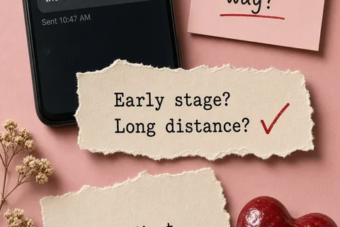 Illustration for Is It Okay to Break Up Over Text? How to Decide Respectfully