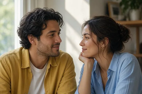 Illustration for How a Lady Can Compliment a Man for Genuine Connection