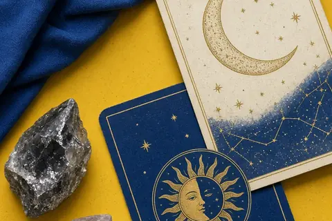 Illustration for Cosmic Connection: Navigating Intense Spiritual Bonds