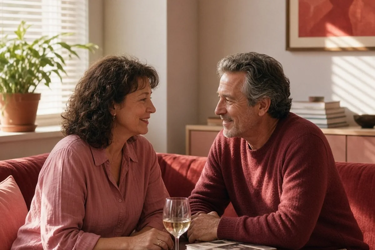 Illustration for Our Courtship Began 23 Years After We Got Married