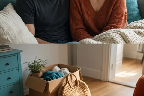 Illustration for How to Ask Your Girlfriend to Move In Without Pressure