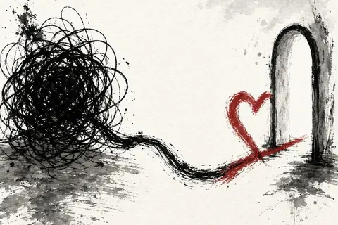 Illustration for Long Distance Relationship Love Quotes for Real Connection