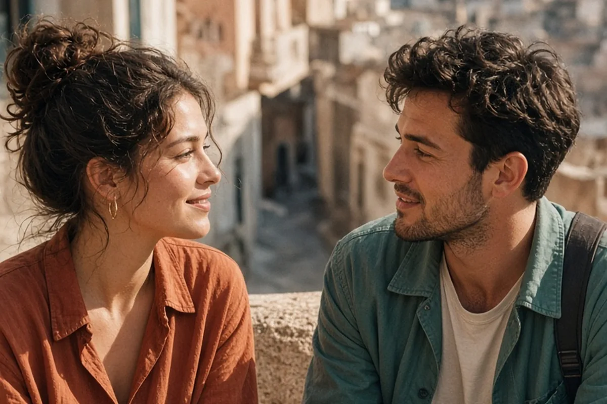 Illustration for Finding Love While Traveling to Build Real Bonds