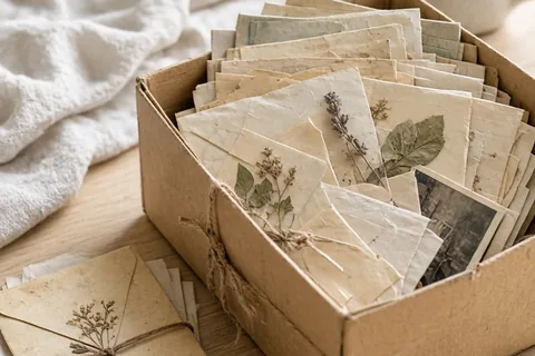 Illustration for Old Love Letters and Memories: What to Keep or Let Go