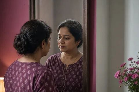 Illustration for Coping as Indian Parents When Adult Children Move Out