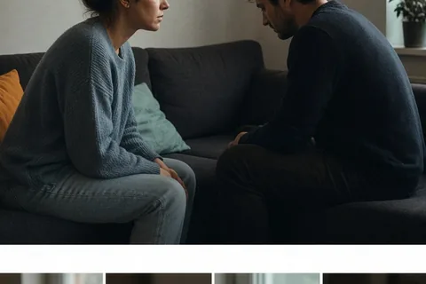 Illustration for Dealing with a Silent Man and Rebuilding Connection