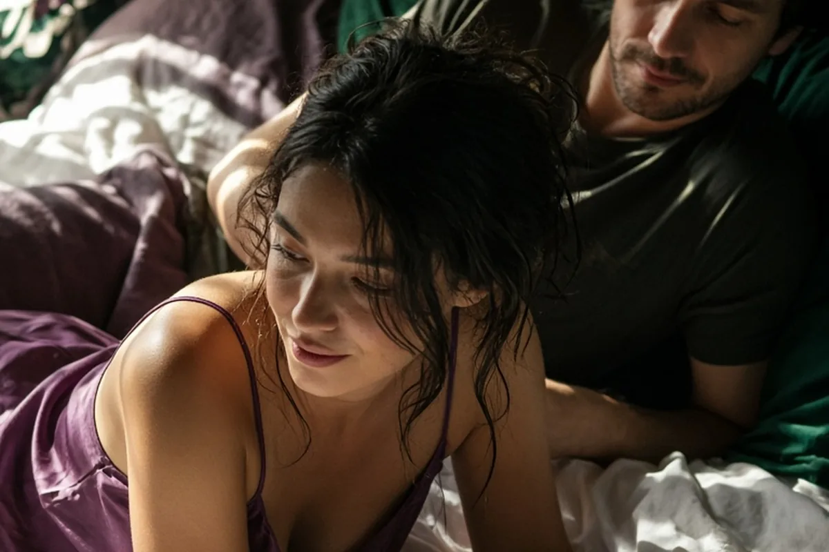 Illustration for Sexy lady in the bed Explained
