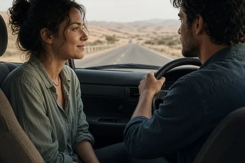 Illustration for Road Trip Questions for Couples to Deepen Connection