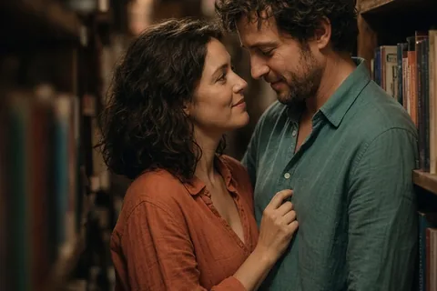 Illustration for Flirt With Your Spouse to Reignite Married Romance