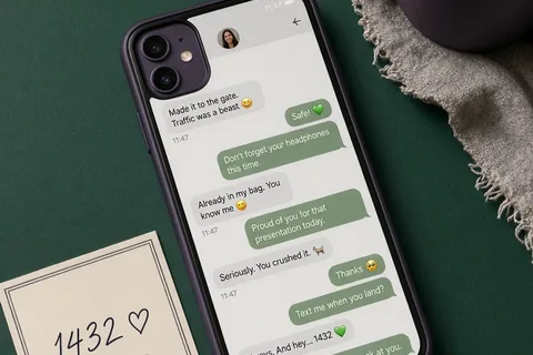 Illustration for Secret Ways to Say I Love You in Texts to Build Warmth