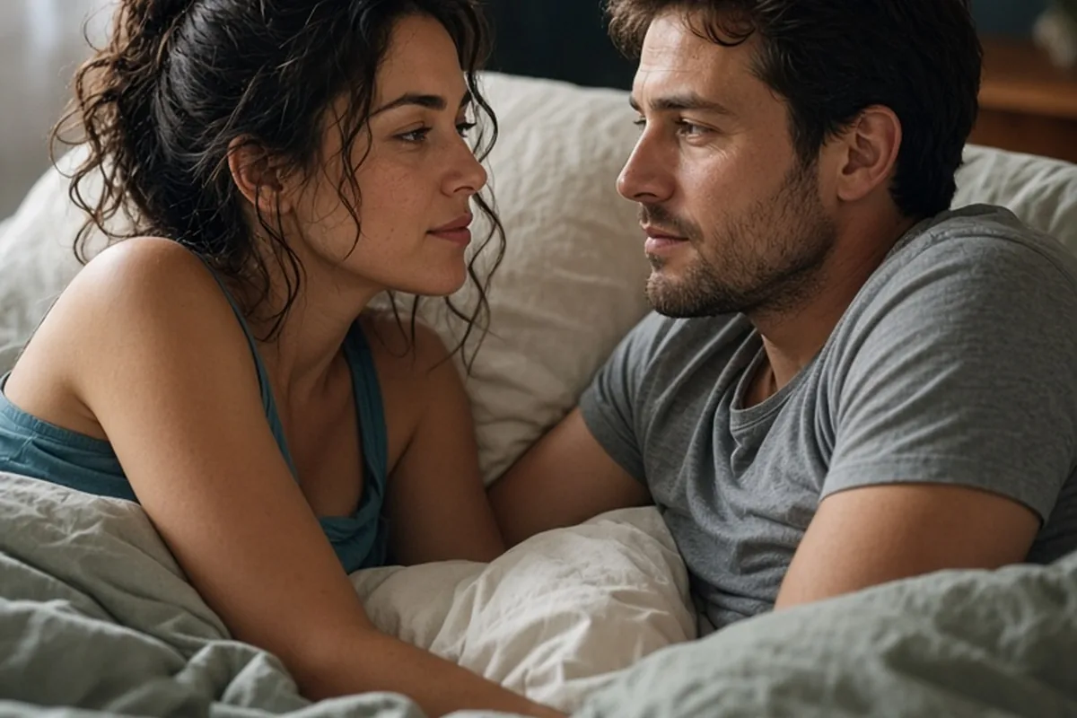 Illustration for Intimate Couple in Bed: Practical Ways to Deepen Closeness