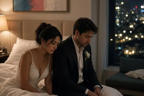 Illustration for Things you should not do on your wedding night