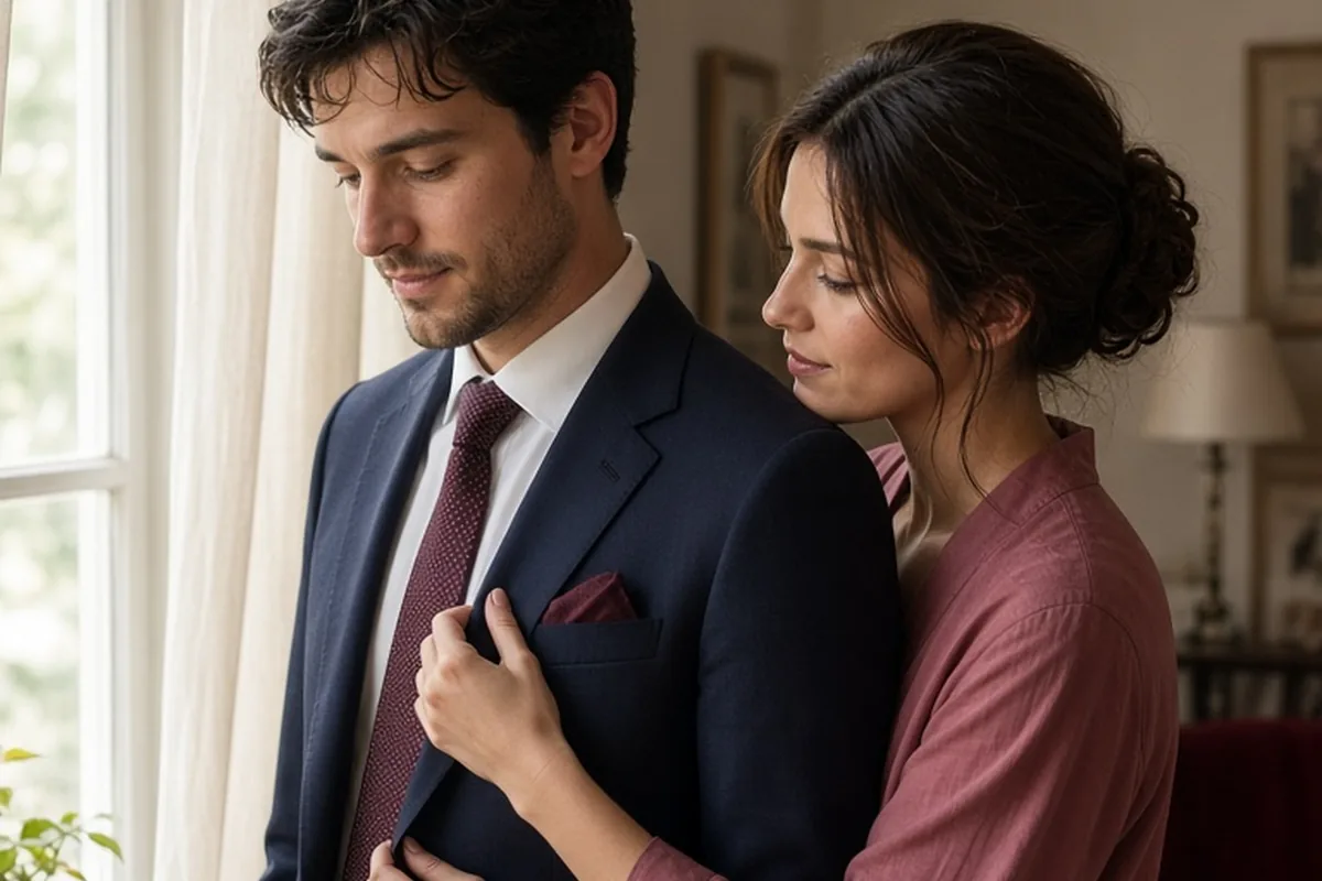 Illustration for Wedding Suits for Groom: Finding the Right Fit and Style