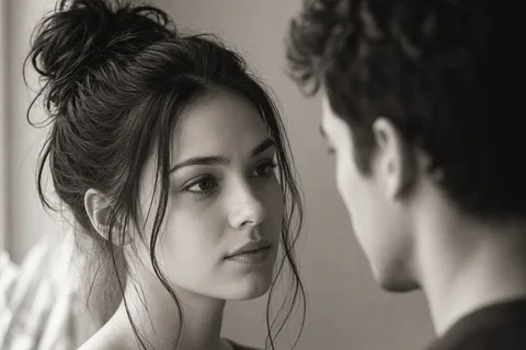 Illustration for When a Girl Stares at You: How to Read Her Glances