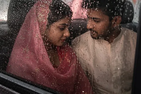Illustration for Shy Indian Bride and Groom: Building Comfort and Trust