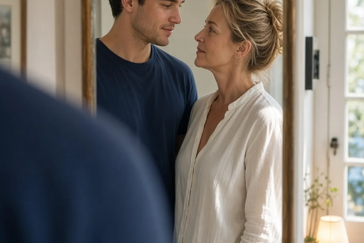 Illustration for Signs a Younger Man Likes an Older Woman: Read His Signals