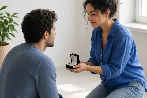 Illustration for A Woman Proposing: How to Plan and Make the First Move