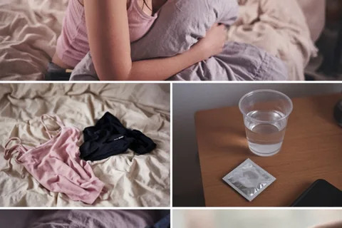 Illustration for Lady Regretting a Hookup: How to Process Guilt and Move Forward