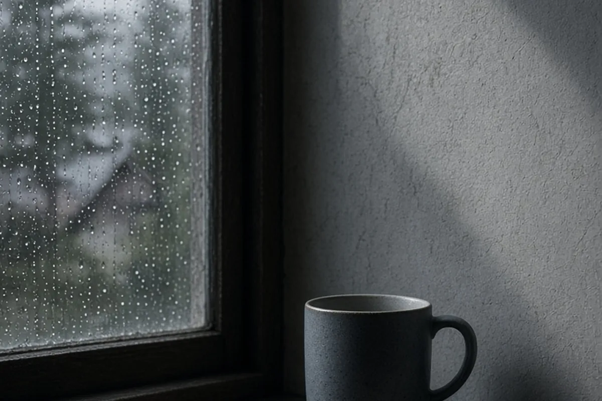 Illustration for Cozy Rainy Day Quotes to Inspire Calm and Mindful Rest