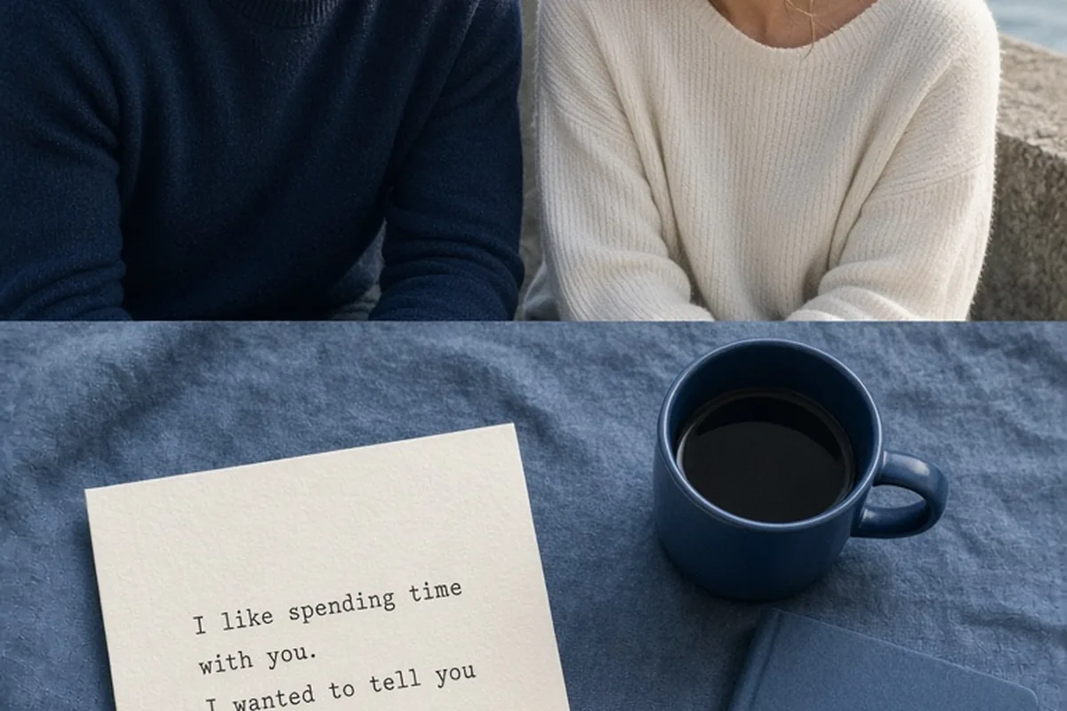 Illustration for Tell a Girl You Like Her Without Pressure or Fear