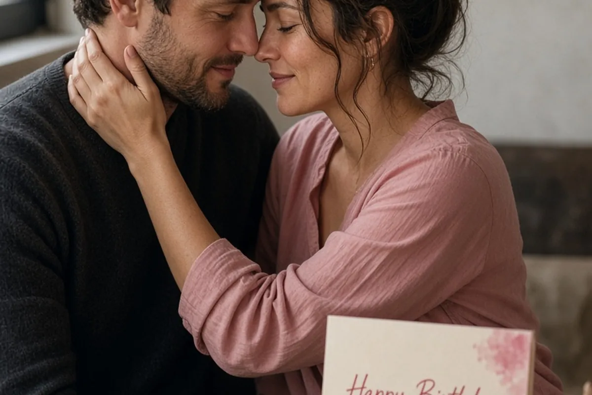Illustration for Happy Birthday Letter to Your Husband: Sincere Ways to Connect