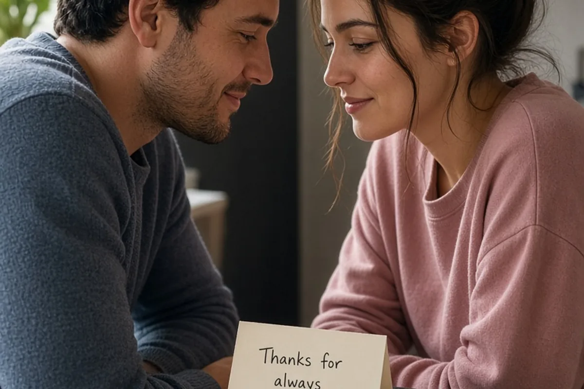 Illustration for Cute Notes to Write Your Boyfriend to Brighten His Day