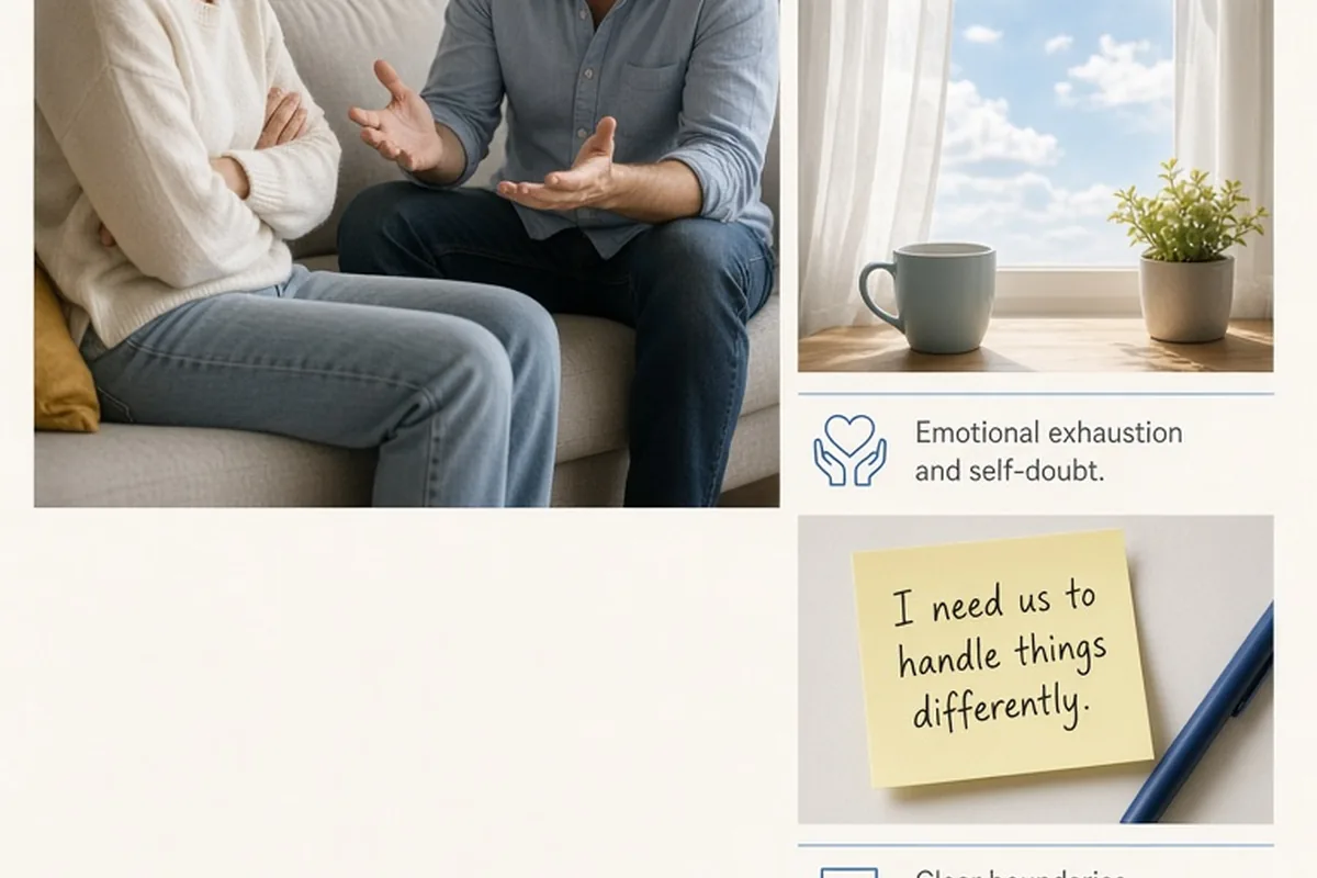 Illustration for When Your Husband Thinks He Does Nothing Wrong: Practical Steps