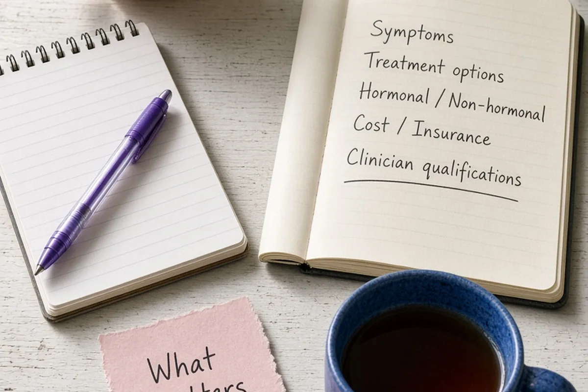 Illustration for Best Online Menopause Care: How to Choose Telehealth in 2026