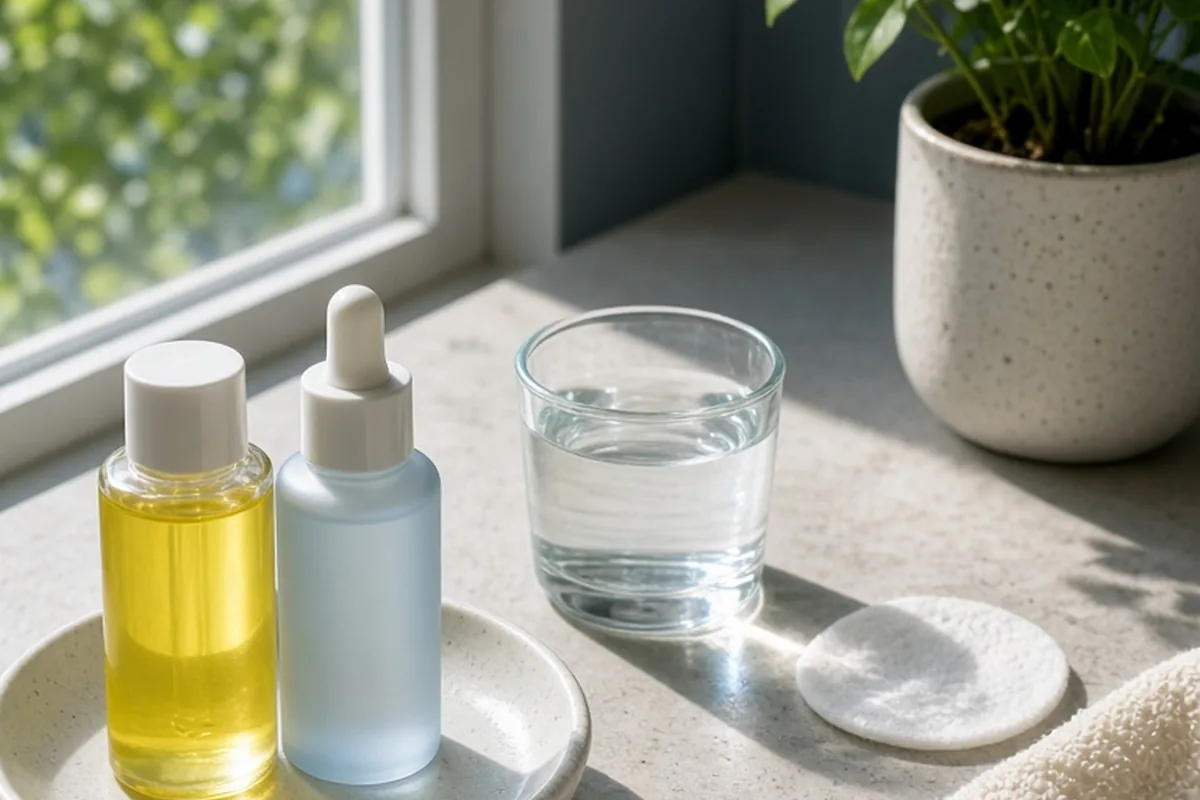Illustration for AHA vs BHA: Choosing the Right Chemical Exfoliant for Your Skin