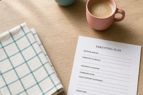 Illustration for Custody Agreement Template: How to Draft a Co-Parenting Plan