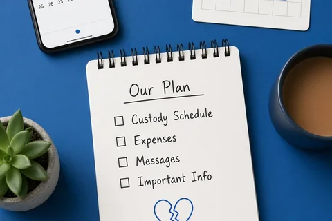 Illustration for Co Parenting Communication Apps: Setup Guide and Schedule Plans