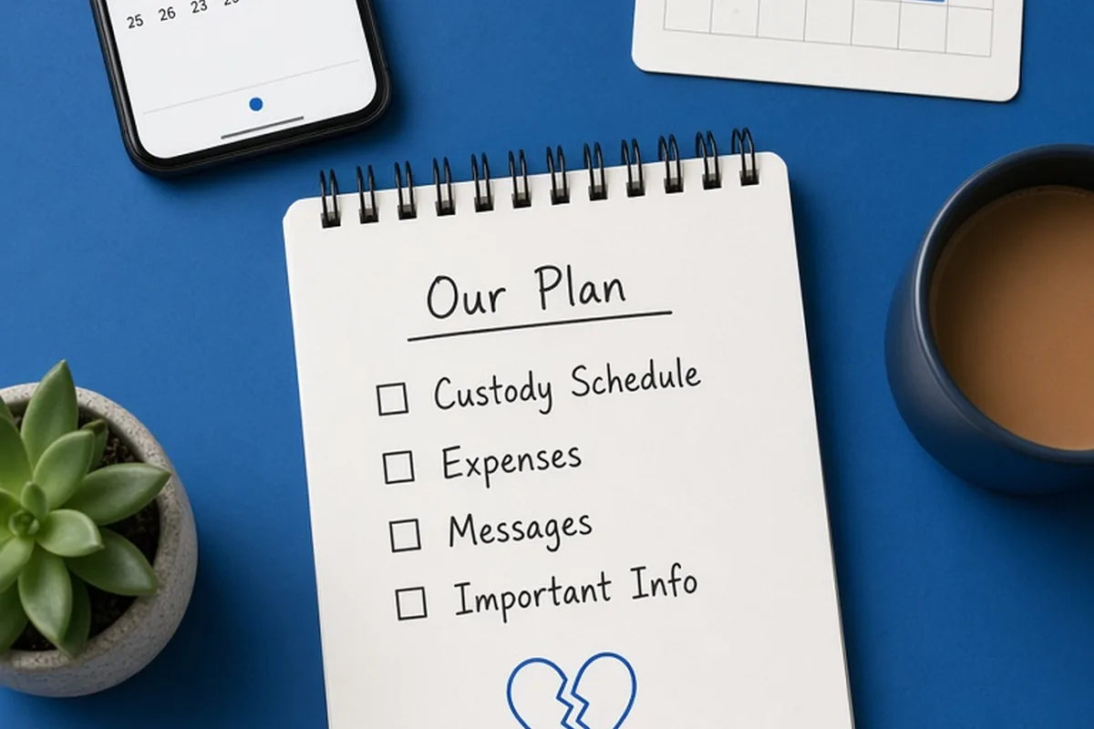 Illustration for Co Parenting Communication Apps: Setup Guide and Schedule Plans