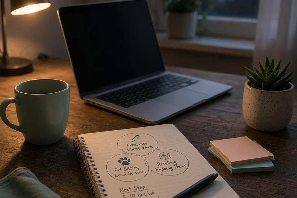 Illustration for Side Hustles That Actually Make Money: Real Options and Setup