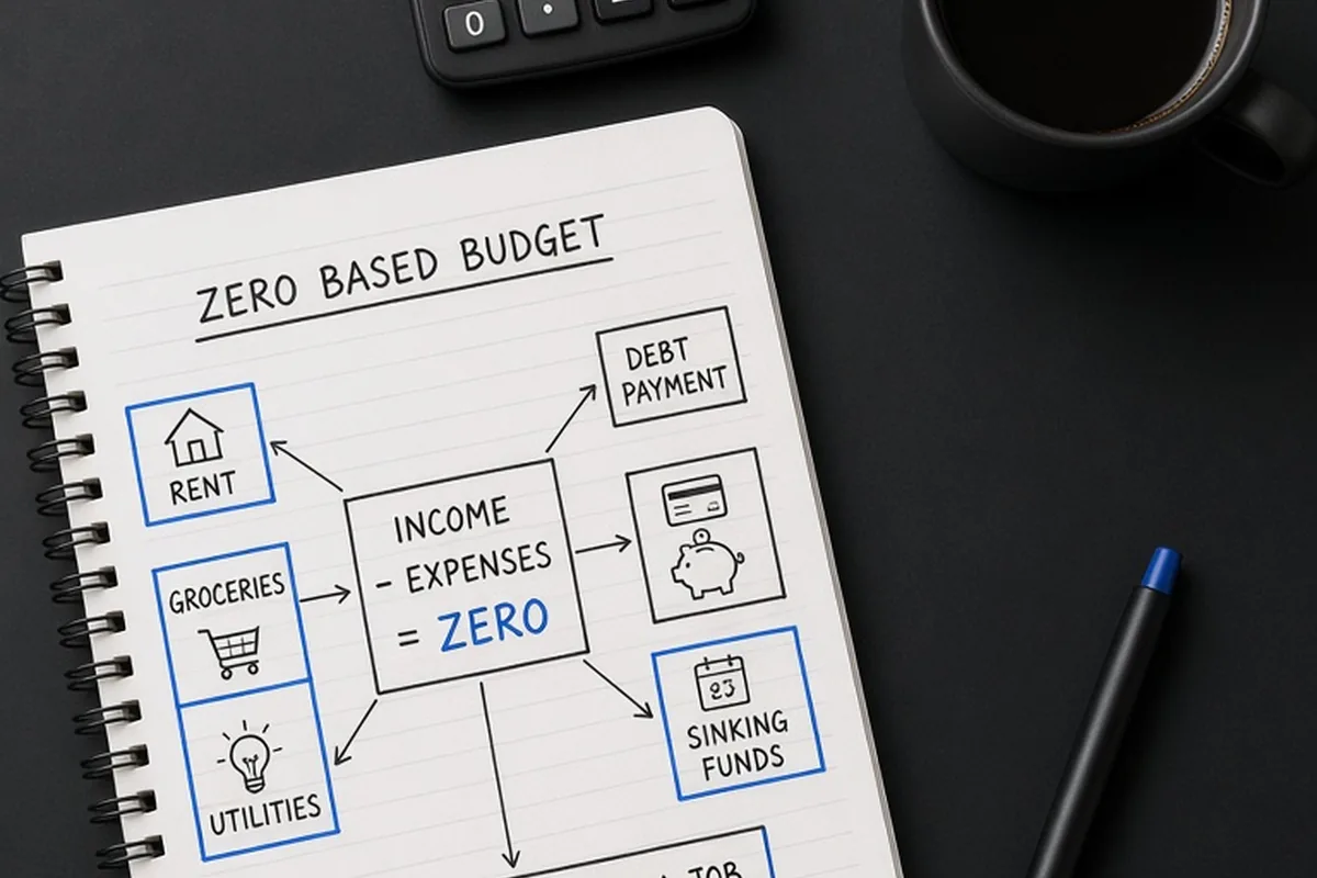 Illustration for Zero based budgeting for beginners