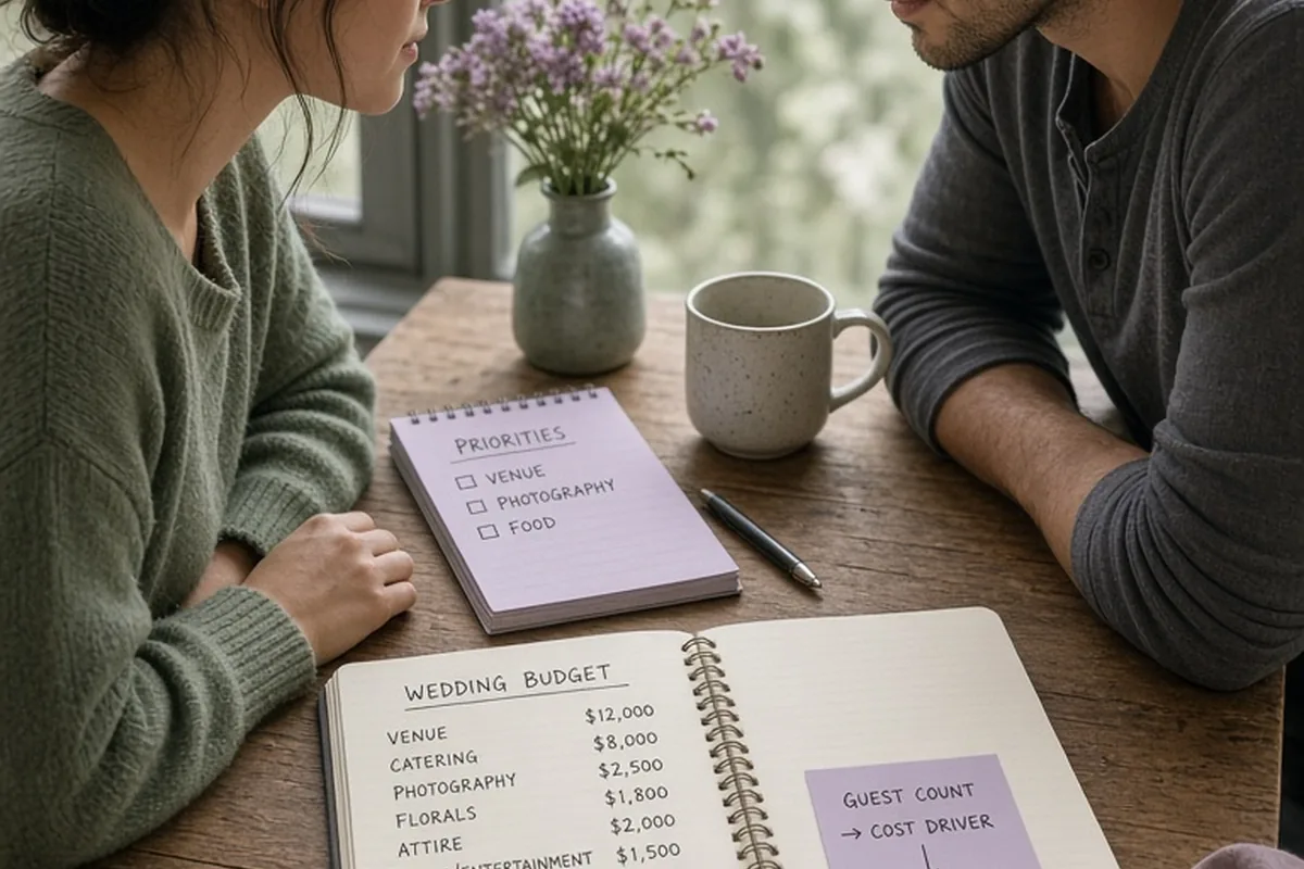 Illustration for How to Budget for a Wedding: Practical Steps and Cost Breakdown