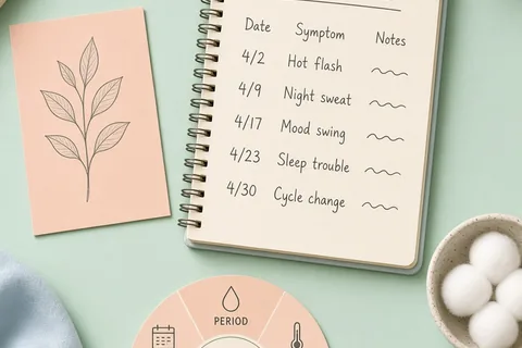 Illustration for Early Signs of Perimenopause: Symptom Checks and Care Costs