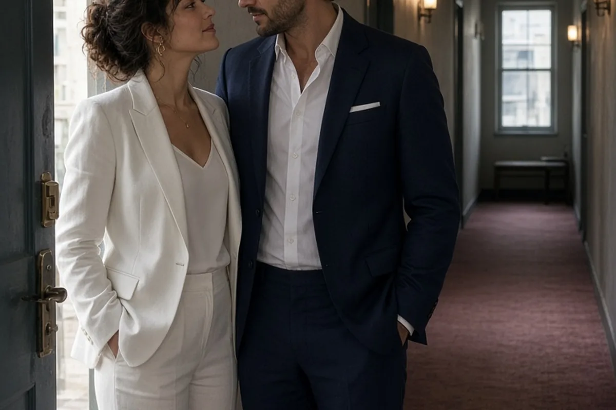 Illustration for Courthouse Wedding: What to Wear for a Civil Ceremony