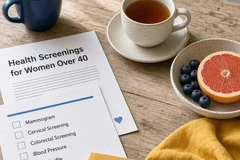Illustration for Health Screenings for Women Over 40: Schedule and Costs