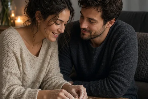 Illustration for Valentine's Day Date Night at Home: Intimate & Creative Ideas