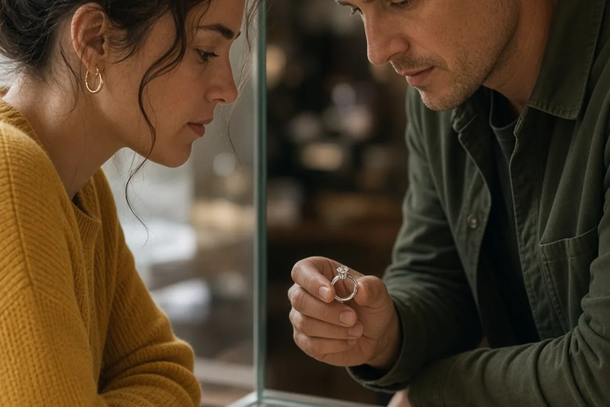 Illustration for Average Engagement Ring Cost: Budget Without Debt