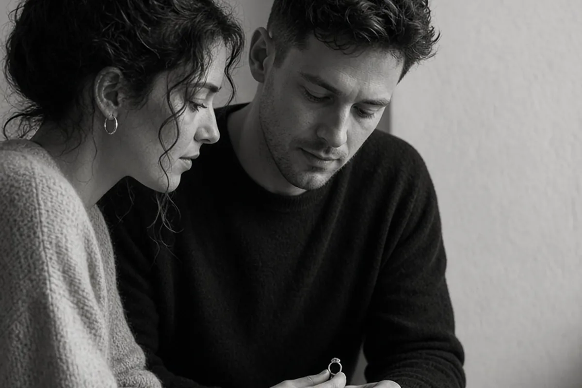 Illustration for Moissanite vs Diamond Cost: Choosing the Right Ring